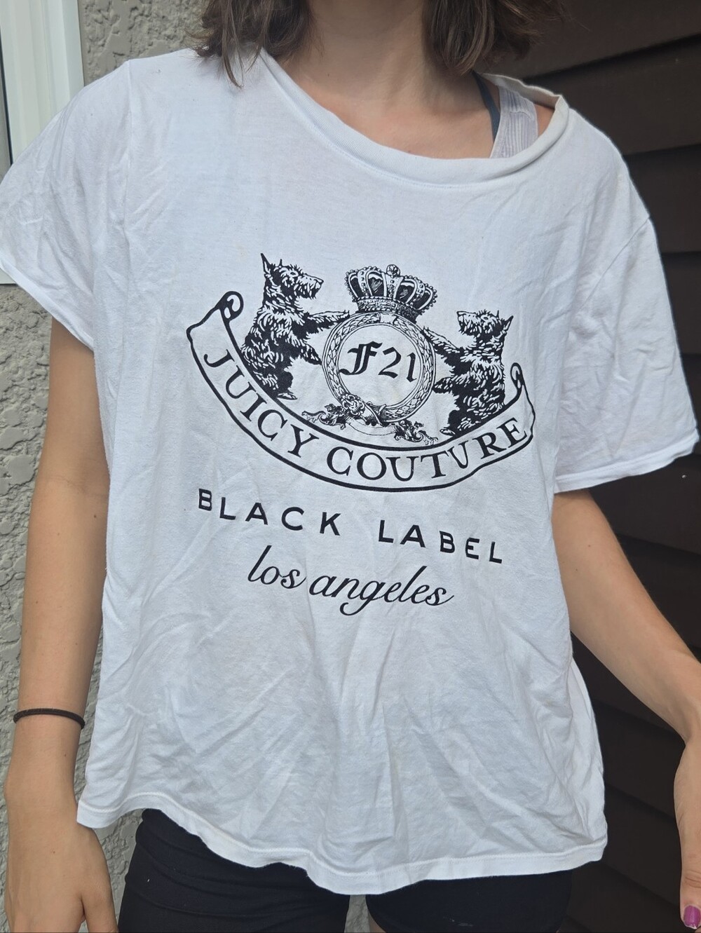 Women's Juicy Couture X Forever 21 Logo Relax Top